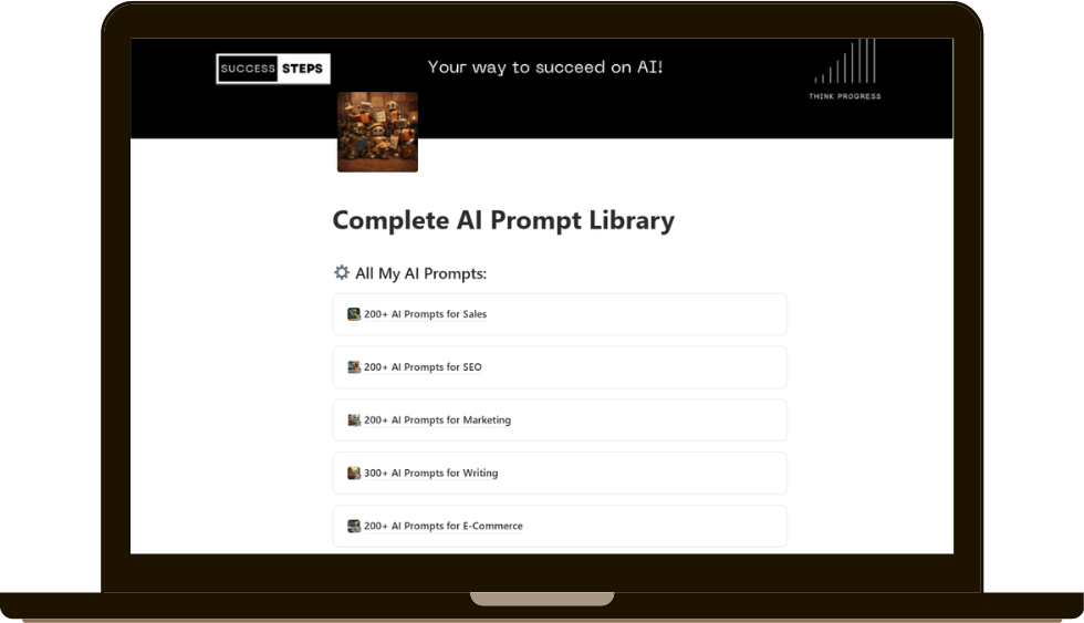 Complete AI Prompt Library preview