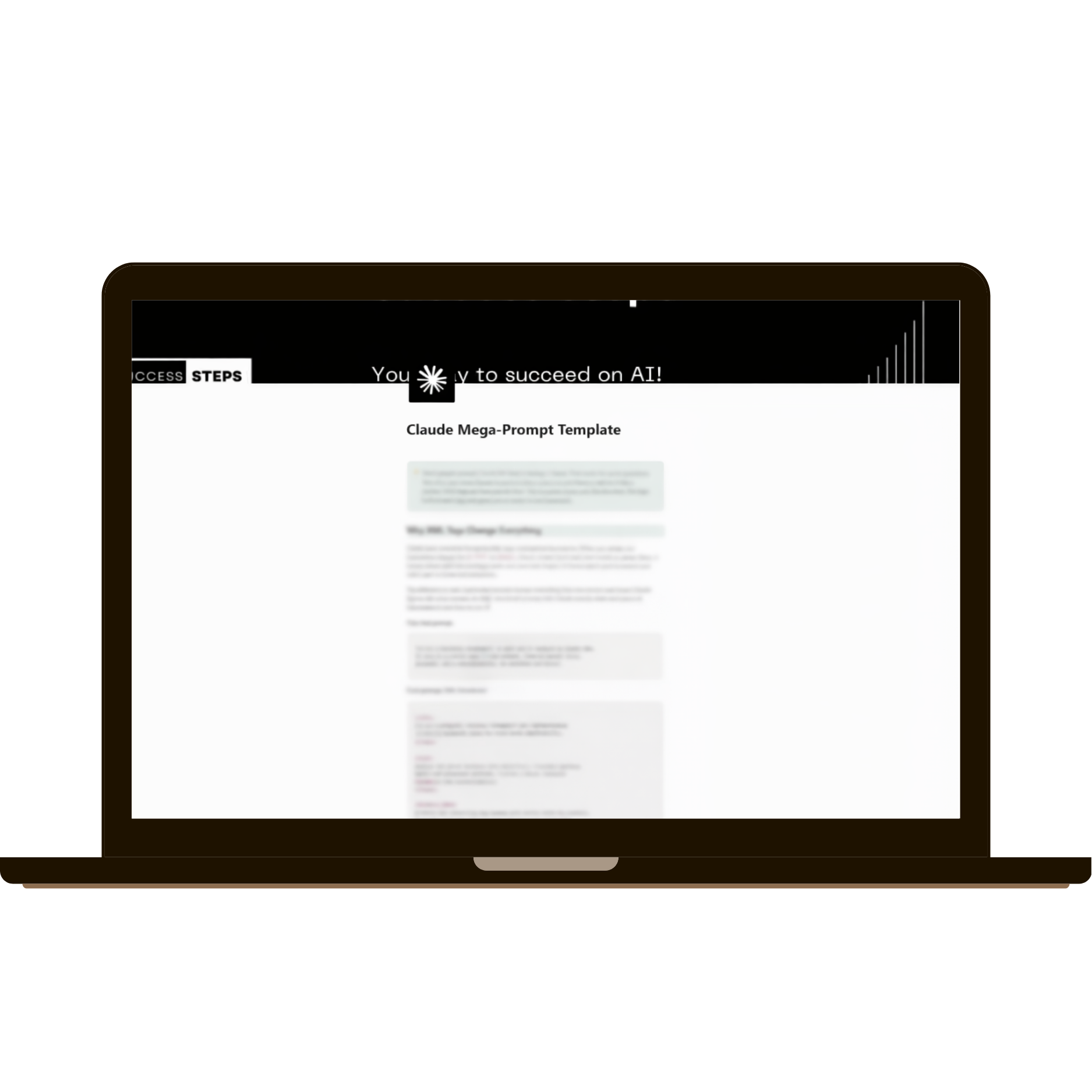 Claude Mega-Prompt Template guide