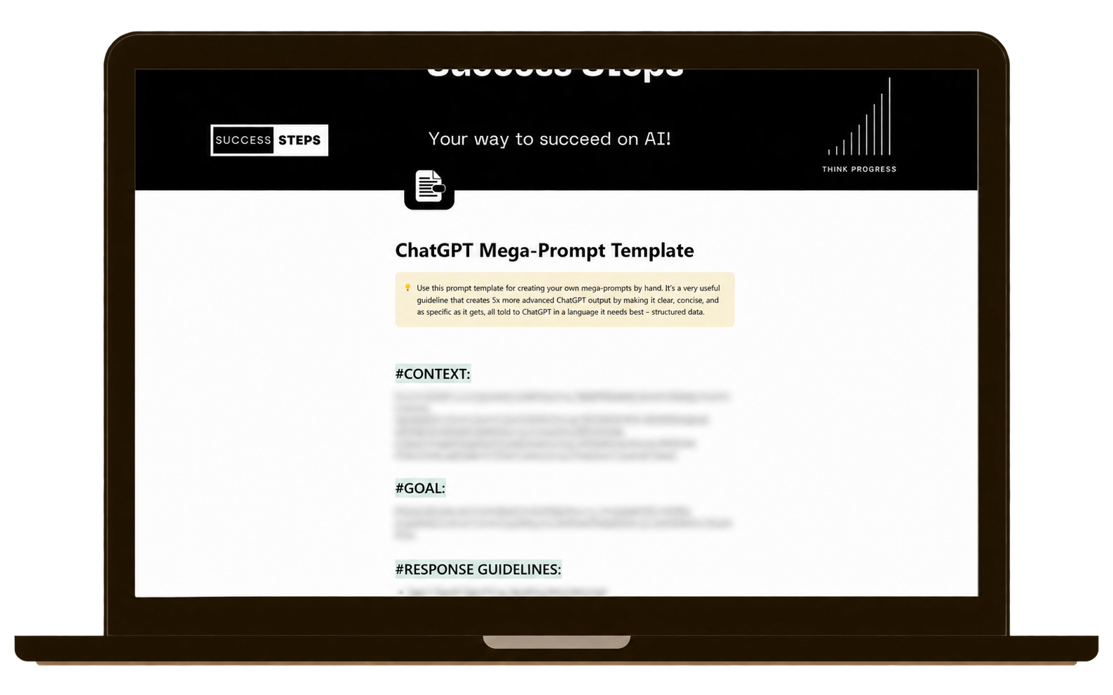 ChatGPT Mega-Prompt Template
