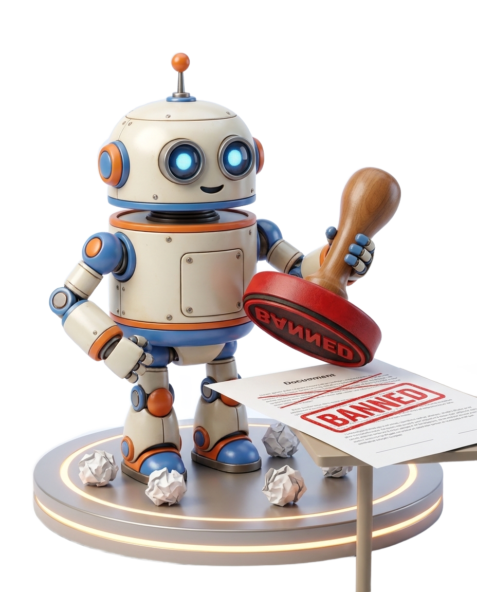 The Slop Killer robot